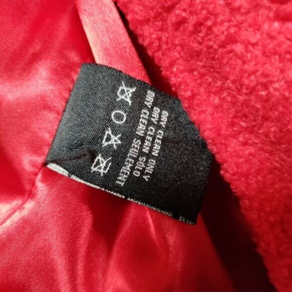 Juicy Couture Black Label Sherpa Teddy Bear Y2K Satin Lined Jacket Medium NWOT - Picture 11 of 16